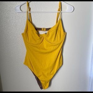 ACAICA - marlow yellow ribbed XXL